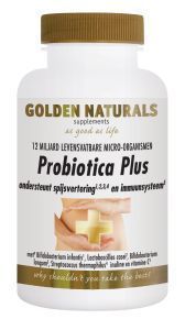 Foto van Golden naturals probiotica plus 20cap via drogist