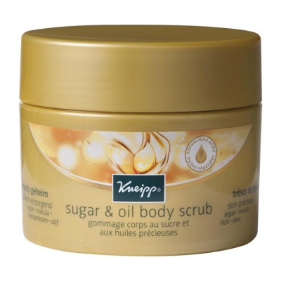 Kneipp beauty geheimen sugar & oil scrub 220g  drogist
