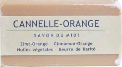 Foto van Savon du midi kaneel/sinaasappel 100g via drogist