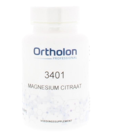 Foto van Ortholon pro magnesium citraat 60vcap via drogist