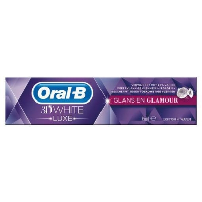 Oral-b tandpasta 3d white luxe glamour shine 75ml  drogist