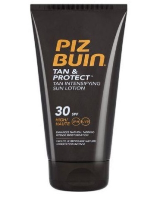 Piz buin zonnebrand lotion tan & protect spf30 150ml  drogist