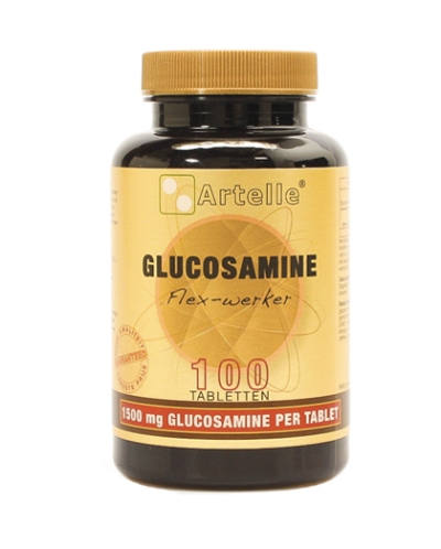 Foto van Artelle glucosamine 1500 mg 100tab via drogist