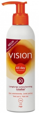 Vision zonnebrand pomp all day sun protection spf 30 200ml  drogist