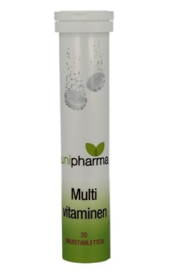 Unipharma multivitamine 20 bruistabletten  drogist