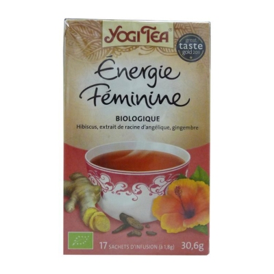 Foto van Yogi tea women's energy 17st via drogist