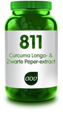 Aov 811 curcuma longa zwarte peper 60cap  drogist