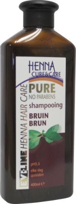 Evi line shampoo bruin henna cure & care 400ml  drogist
