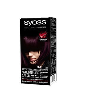 Syoss color salonplex 3-3 trendy violet set  drogist