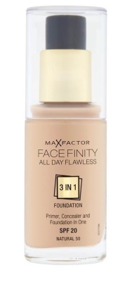 Max factor foundation facefinity 3 in 1 natural 050 1 stuk  drogist