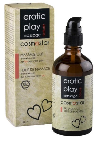 Cosmostar massage olie erotic play silky sensual feeling 100ml  drogist