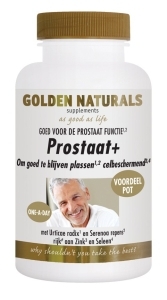 Golden naturals prostaat+ 180cap  drogist
