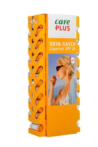 Care plus sun protection lipstick spf 30+ display 36 stuks displ  drogist