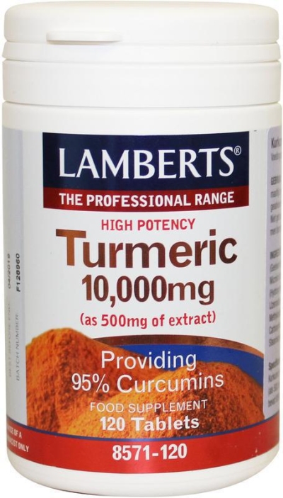 Lamberts curcuma - turmeric 120tab  drogist