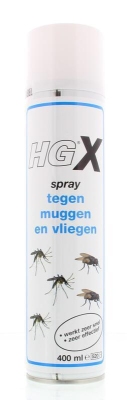 Hg muggen/vliegenspray 400ml  drogist