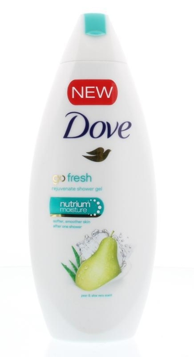 Foto van Dove shower go fresh pear 250ml via drogist