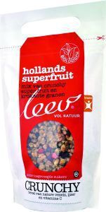 Foto van Leev bio crunchy hollands fruit 350g via drogist