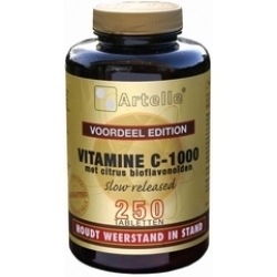 Artelle vitamine c 1000 mg bioflavonoiden 250tab  drogist