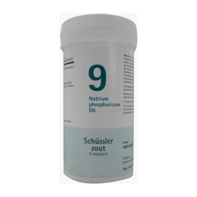 Pfluger schussler celzout 9 natrium phosphoricum d6 400tab  drogist