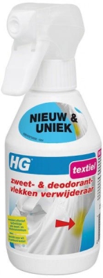 Foto van Hg zweet & deodorant vlekken verwijderaar 250ml via drogist