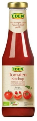Foto van Eden tomaten ketchup 6 x 6 x 450ml via drogist