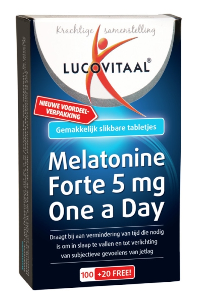 Lucovitaal melatonine forte extra sterk 5 mg 120st  drogist
