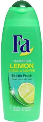 Fa douche caribbean lemon 250ml  drogist