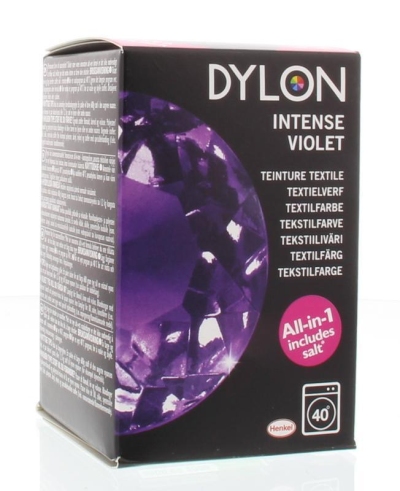 Foto van Dylon textielverf 30 intense violet 350g via drogist