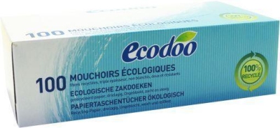 Foto van Ecodoo tissue box 100st via drogist