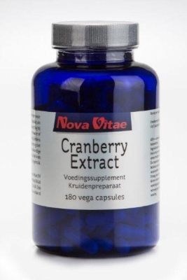 Nova vitae cranberry extract 180cap  drogist