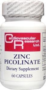 Foto van Cardiovascular research zink picolinaat 25 mg 60ca via drogist