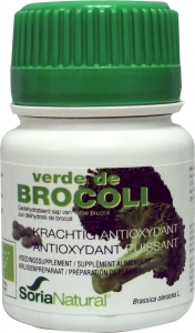 Soria natural verde de broccoli 500 mg 100tab  drogist