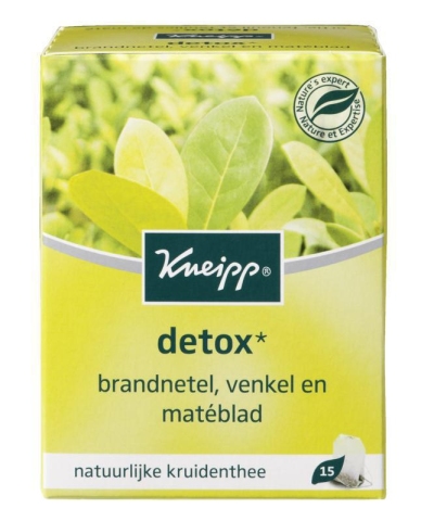 Foto van Kneipp detox thee 15st via drogist