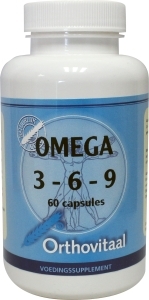 Foto van Orthovitaal omega visolie 3 6 9 60cap via drogist