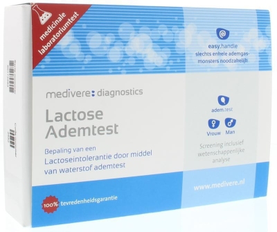Medivere lactose ademtest 1st  drogist