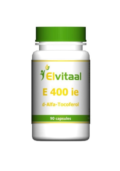 Foto van Elvitaal vitamine e 400 ie 90st via drogist
