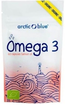 Arctic blue omega 3 zalmolie biologisch 60cap  drogist
