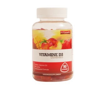 Foto van Fitshape vitamine d3 gummies 90st via drogist