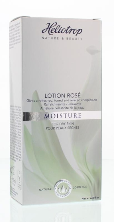 Foto van Heliotrop moisture lotion rose 200ml via drogist