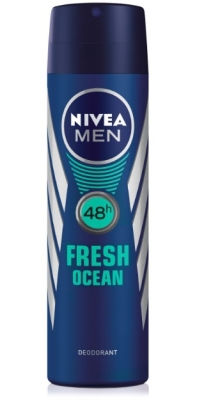 Foto van Nivea for men deospray fresh ocean 150ml via drogist