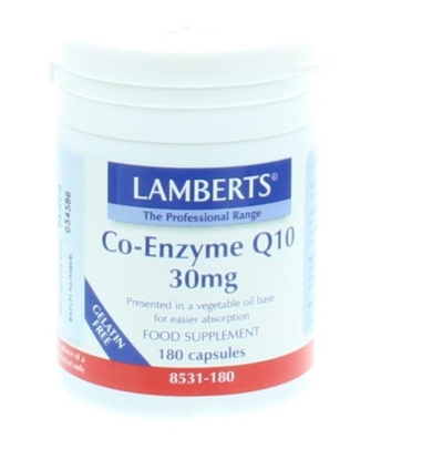 Lamberts co enzym q10 30 mg 180vc  drogist