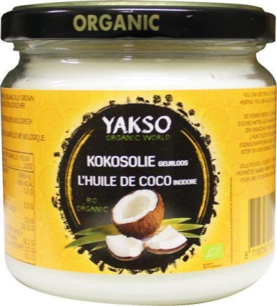 Yakso kokosolie geurloos 320ml  drogist