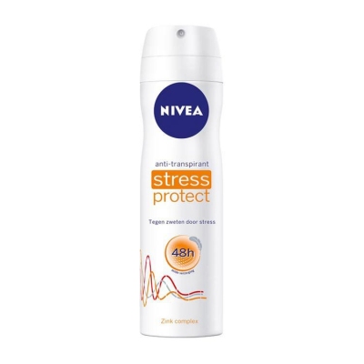 Foto van Nivea deospray stress protect 150ml via drogist