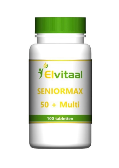 Elvitaal seniormax 50+ multi 100tab  drogist