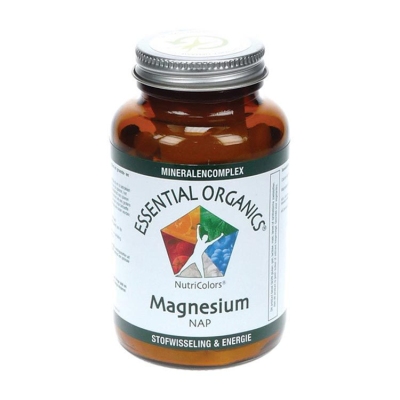 Foto van Essential organics magnesium 150 mg 90tab via drogist