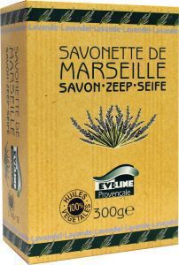 Foto van Evi line savonette marseillaise probencale lavendel 300g via drogist