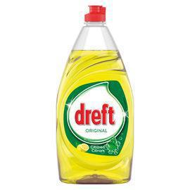 Foto van Dreft handafwasmiddel base citroen 820ml via drogist