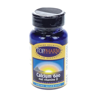 Toppharm toppharm calcium 600 60tab  drogist