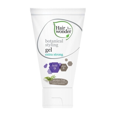 Hairwonder botanical styling gel extra strong 150ml  drogist