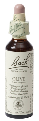 Foto van Bach flower remedies olijf 23 20ml via drogist